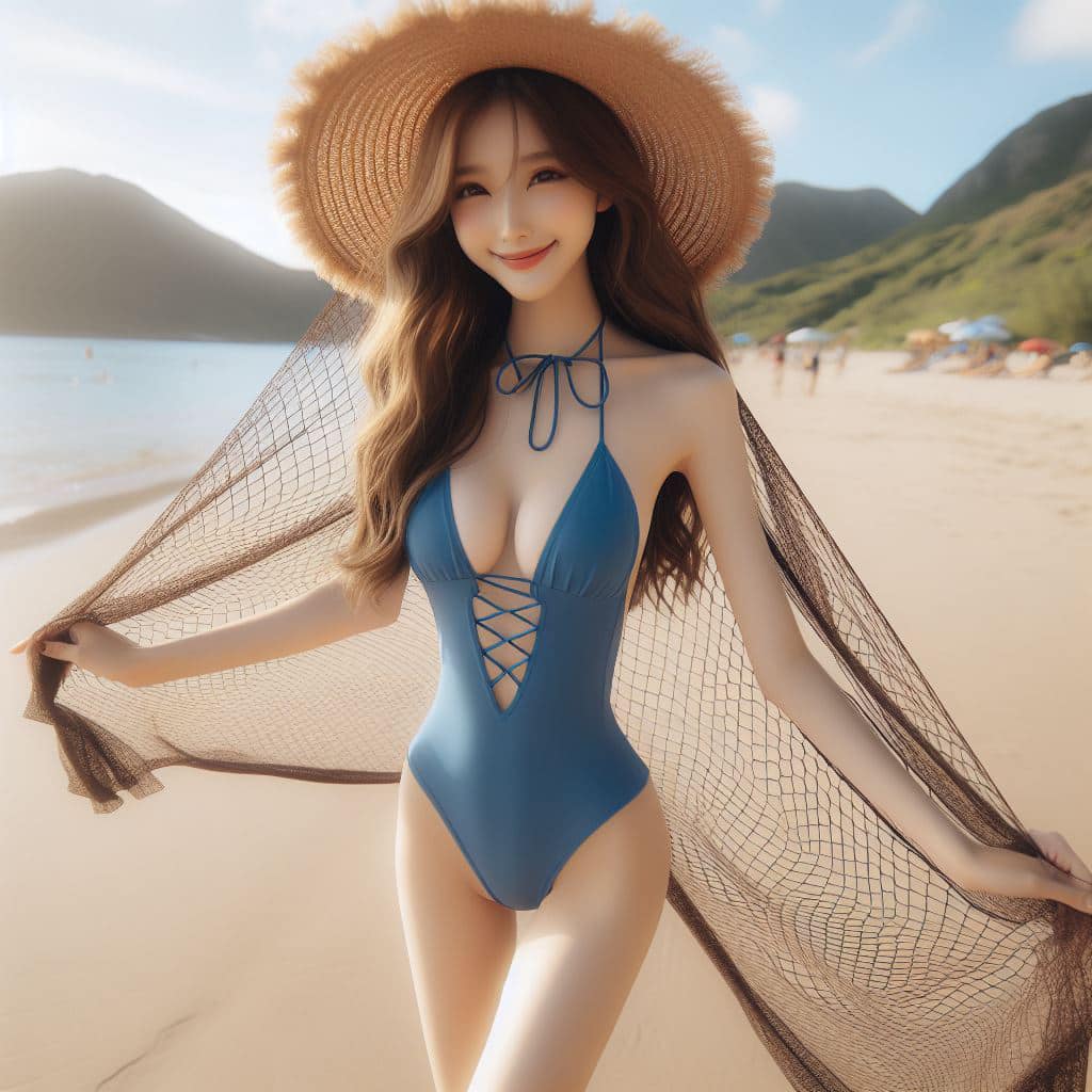 去沙灘玩水真係好開心