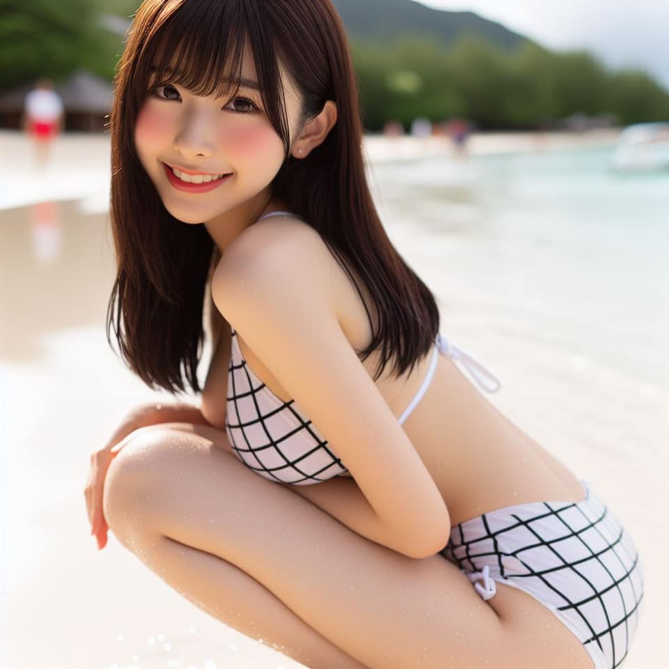去沙灘玩水真係好開心