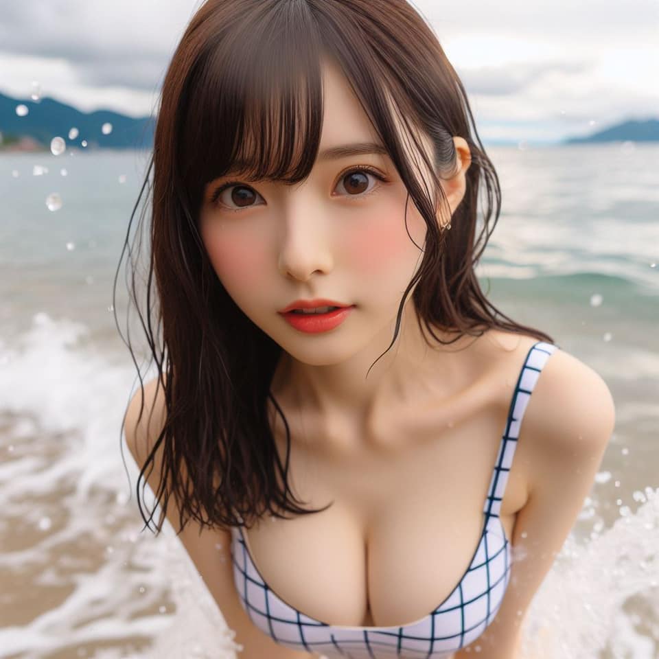 去沙灘玩水真係好開心