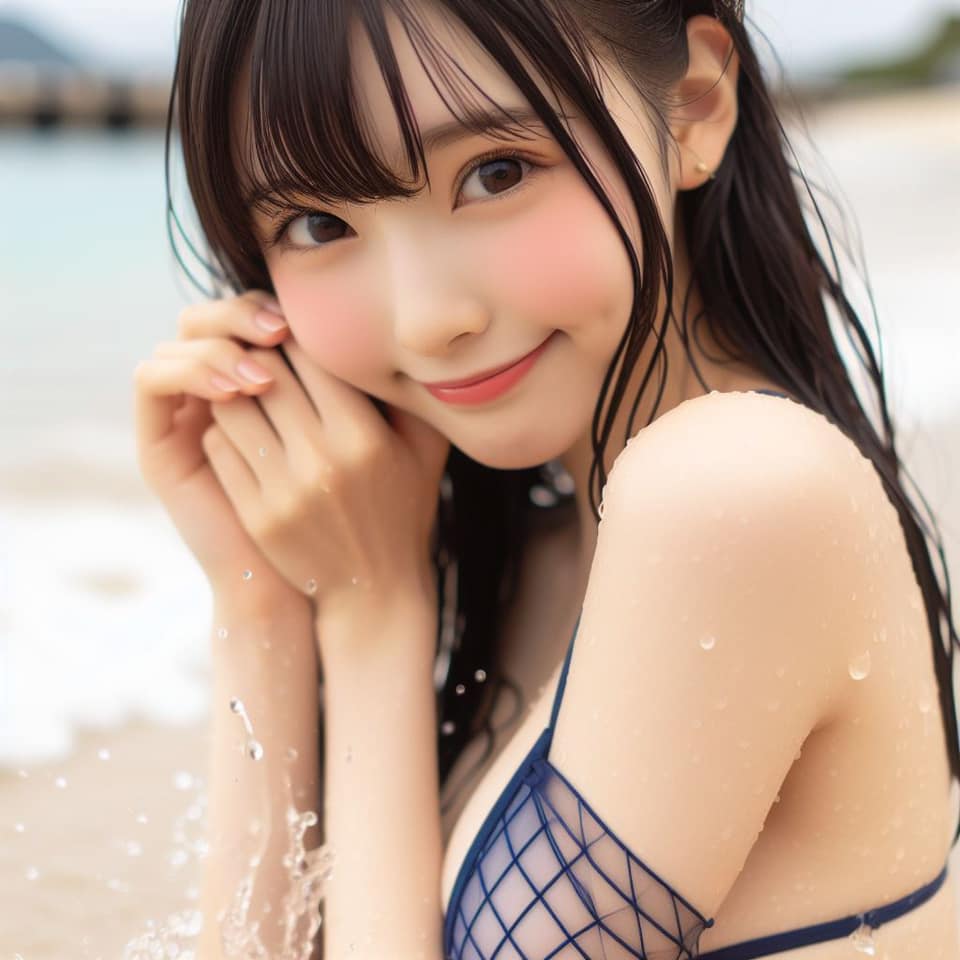 去沙灘玩水真係好開心