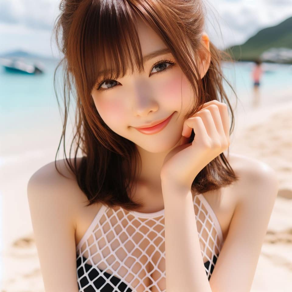去沙灘玩水真係好開心
