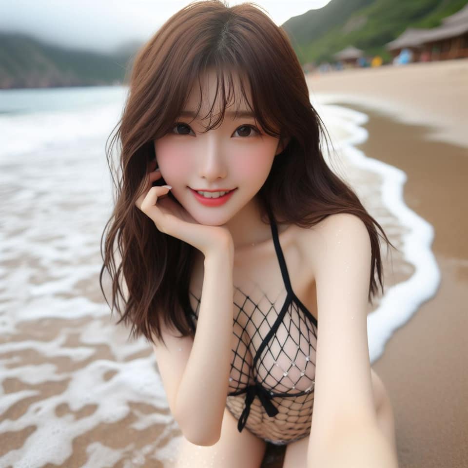 去沙灘玩水真係好開心