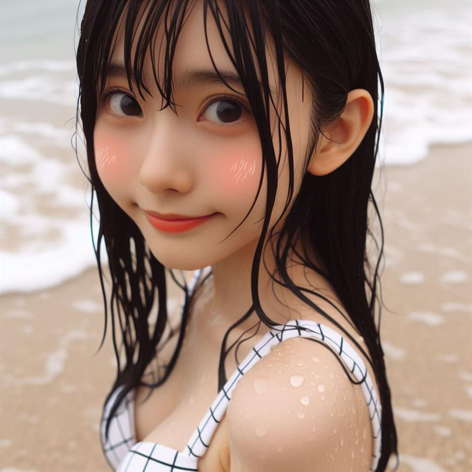 去沙灘玩水真係好開心