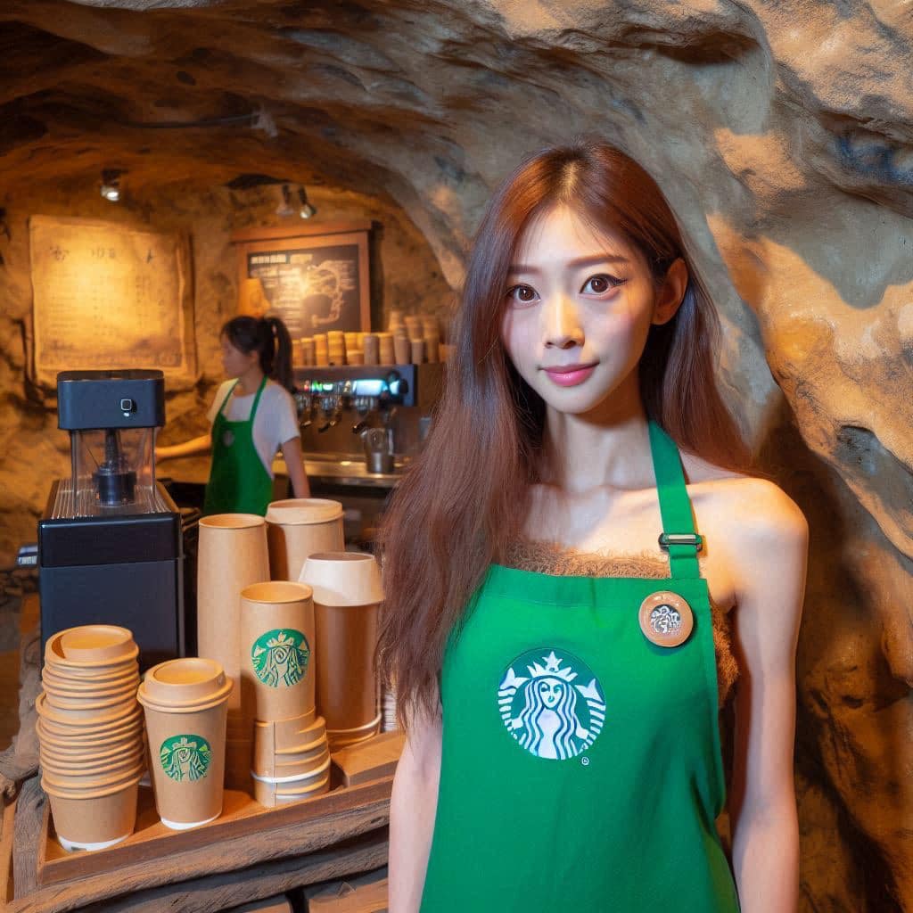 石器時代Starbucks員工