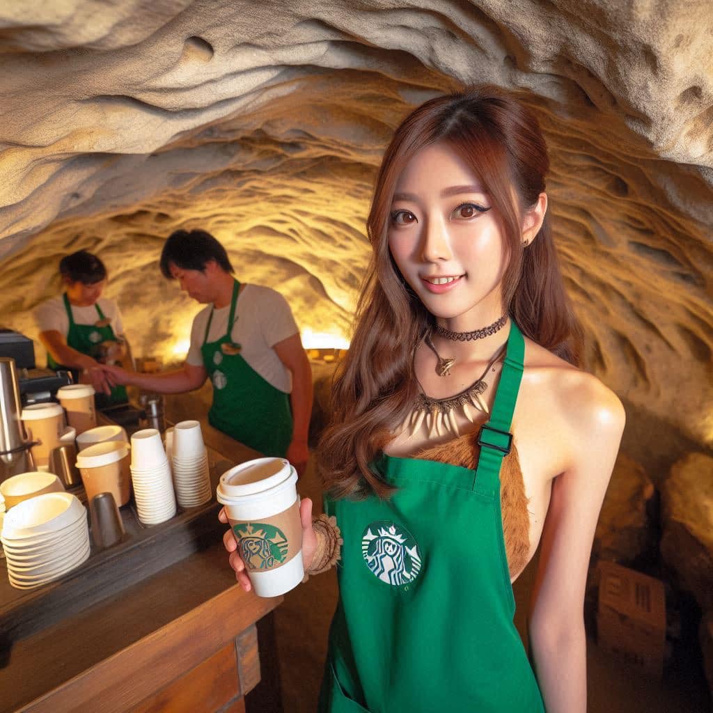 石器時代Starbucks員工
