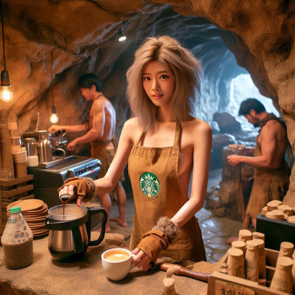 石器時代Starbucks員工