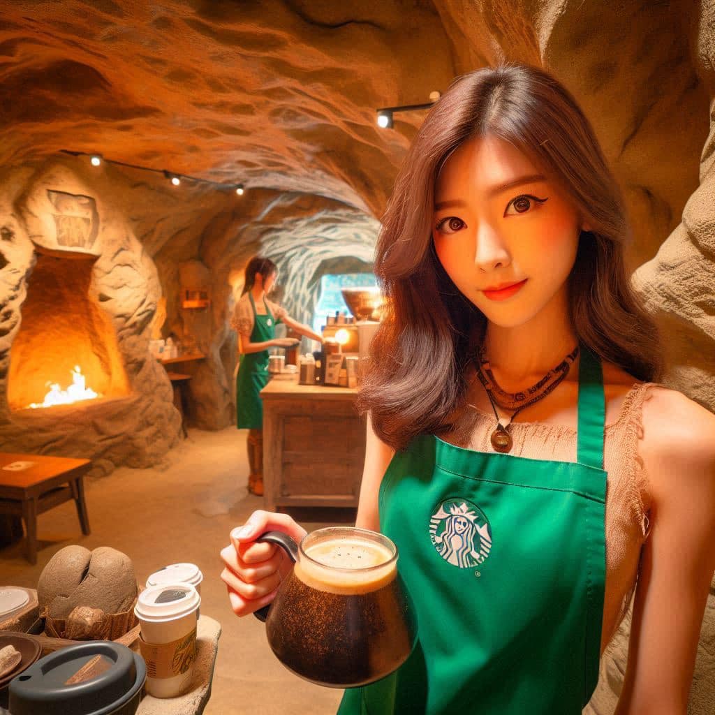 石器時代Starbucks員工