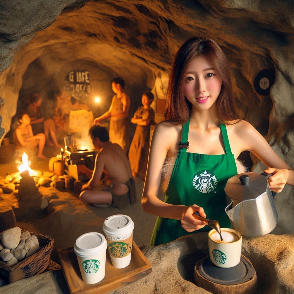 石器時代Starbucks員工