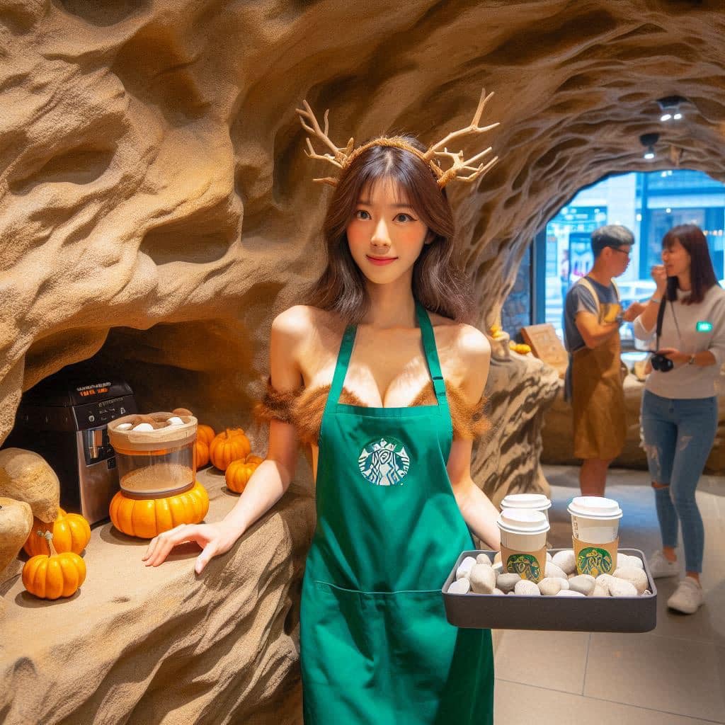 石器時代Starbucks員工