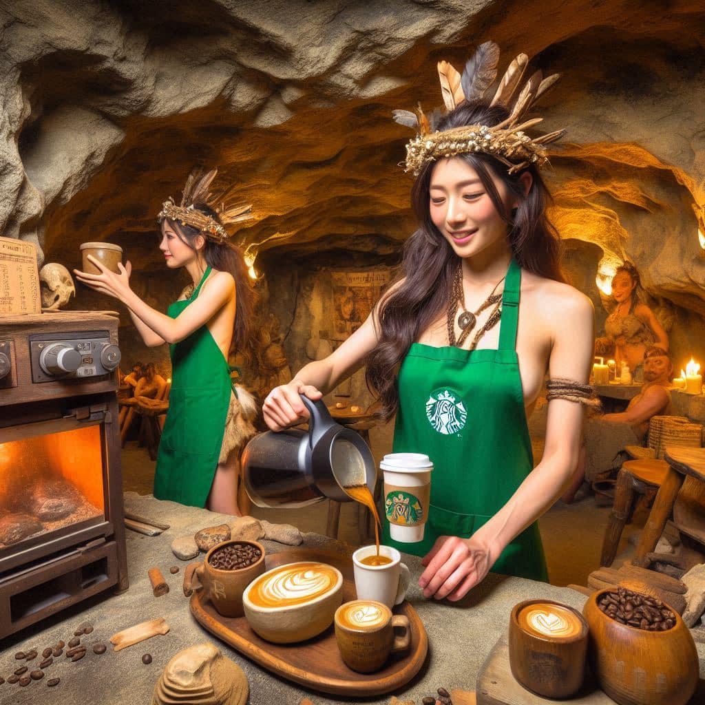 石器時代Starbucks員工