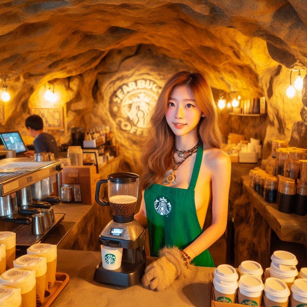 石器時代Starbucks員工