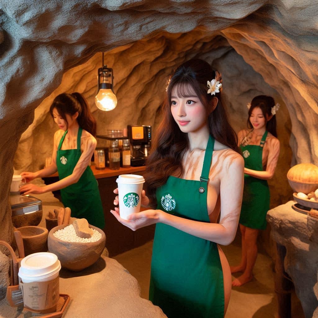 石器時代Starbucks員工