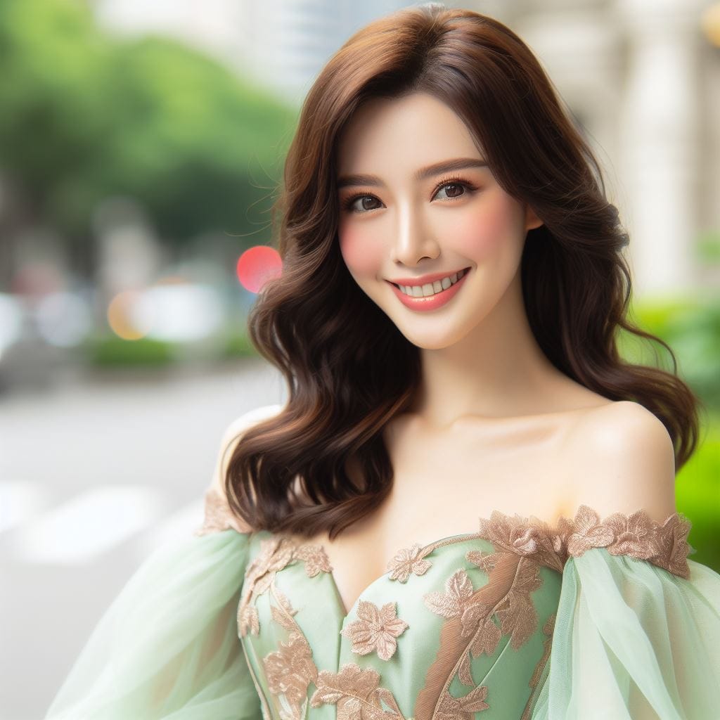 多彩多姿的露肩