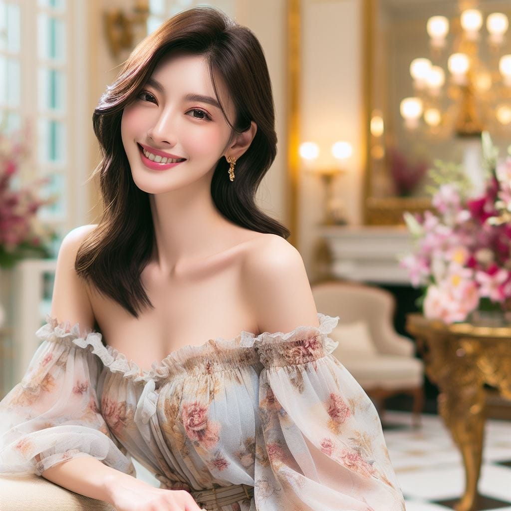 多彩多姿的露肩