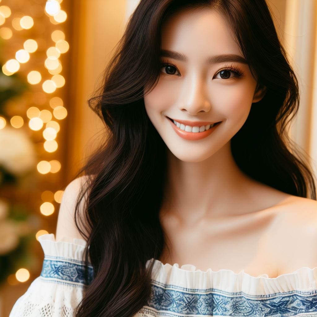 多彩多姿的露肩