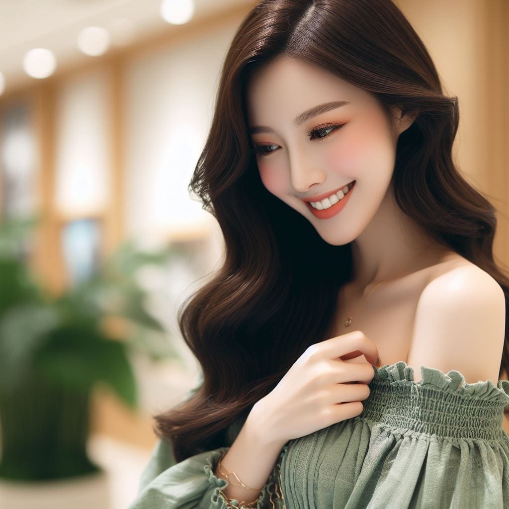 多彩多姿的露肩