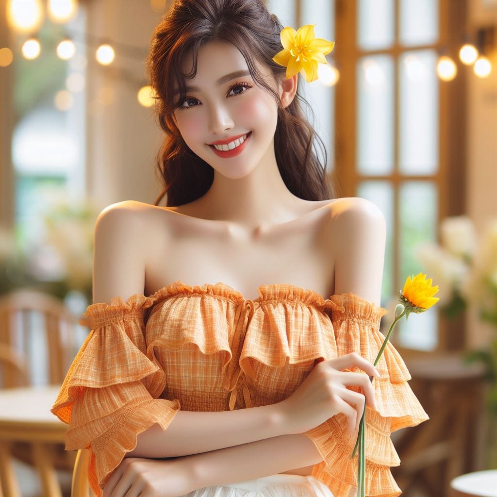 多彩多姿的露肩