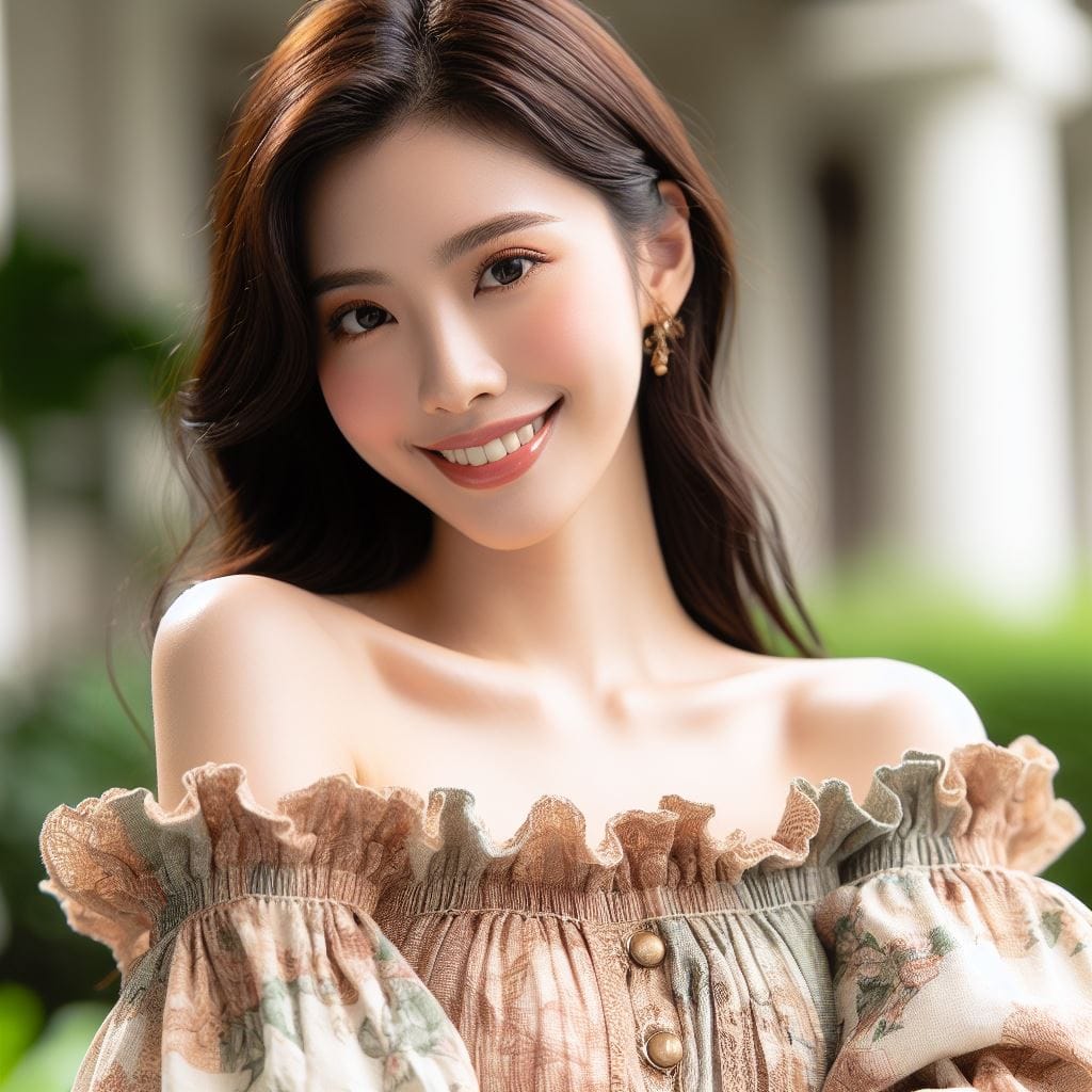 多彩多姿的露肩