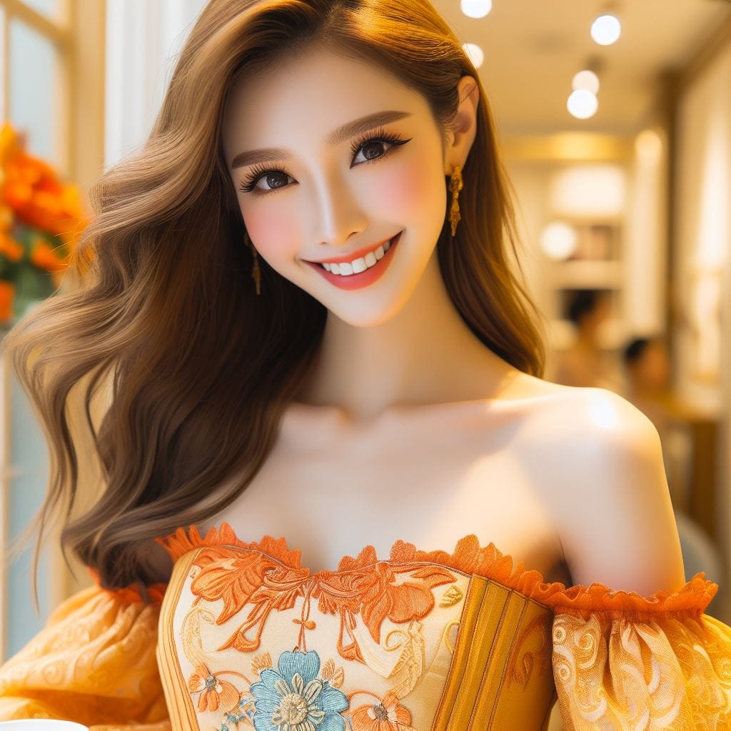 多彩多姿的露肩