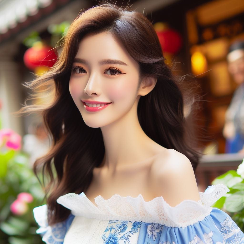 多彩多姿的露肩