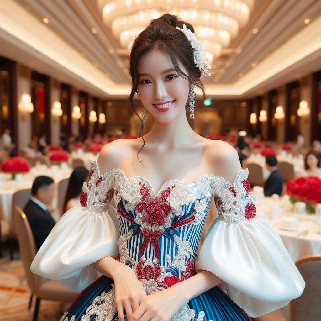 多彩多姿的露肩