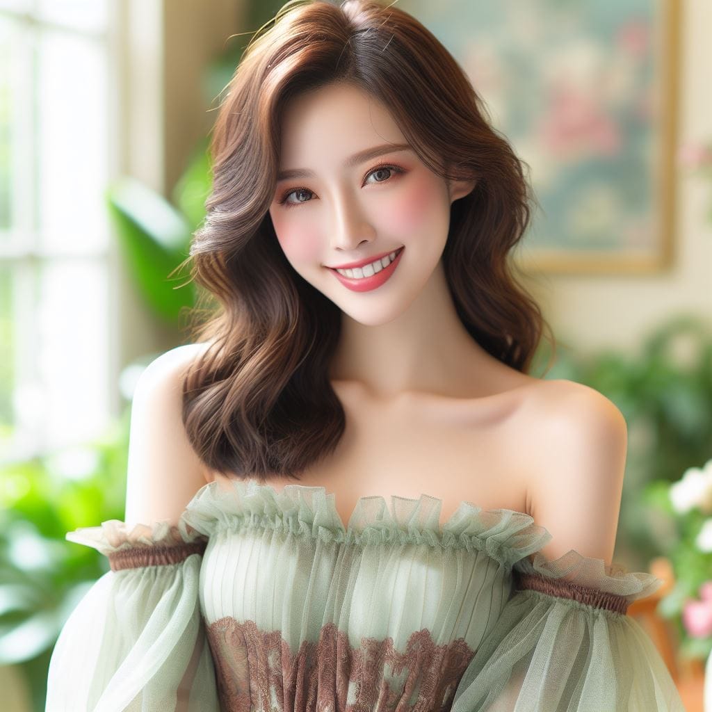 多彩多姿的露肩