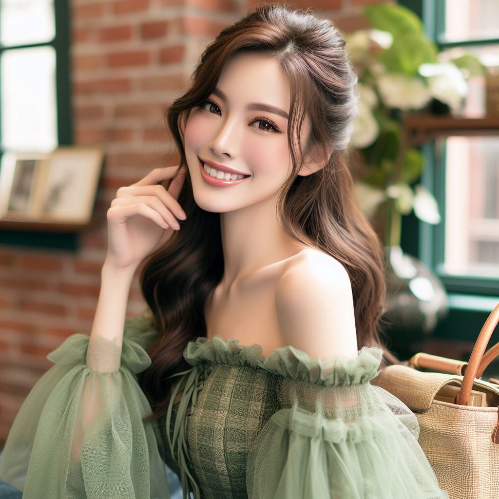 多彩多姿的露肩
