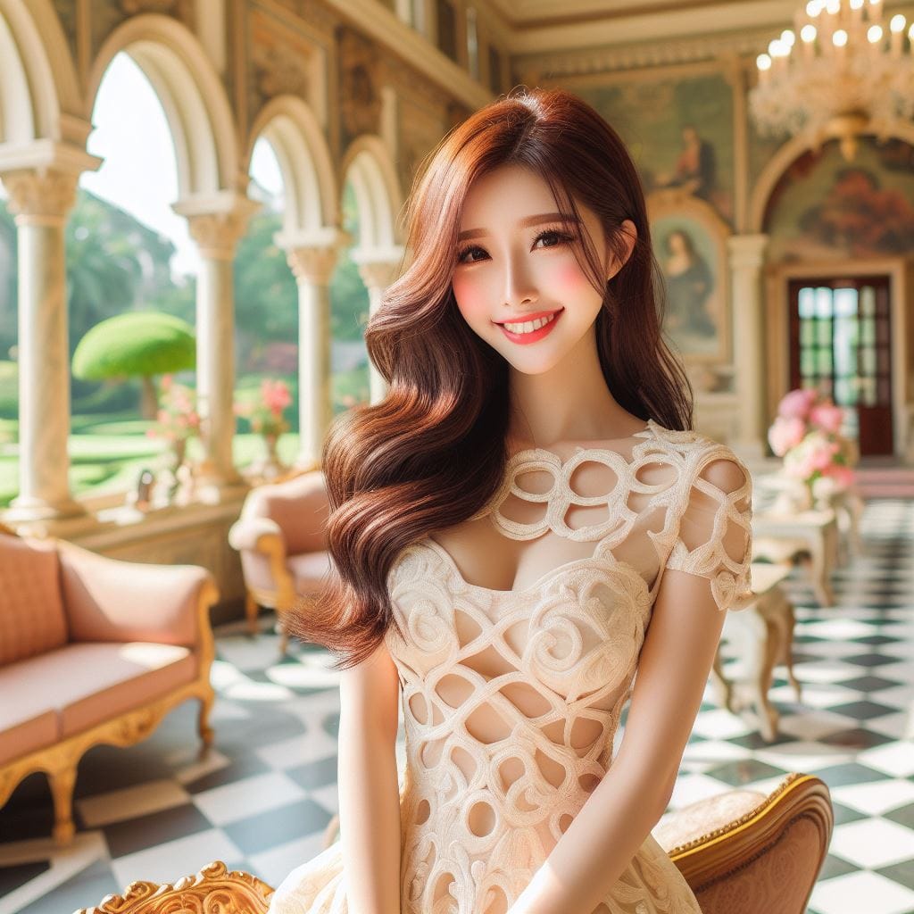 妹子到處拍照