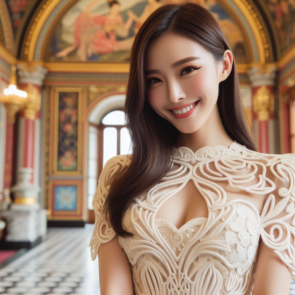 妹子到處拍照