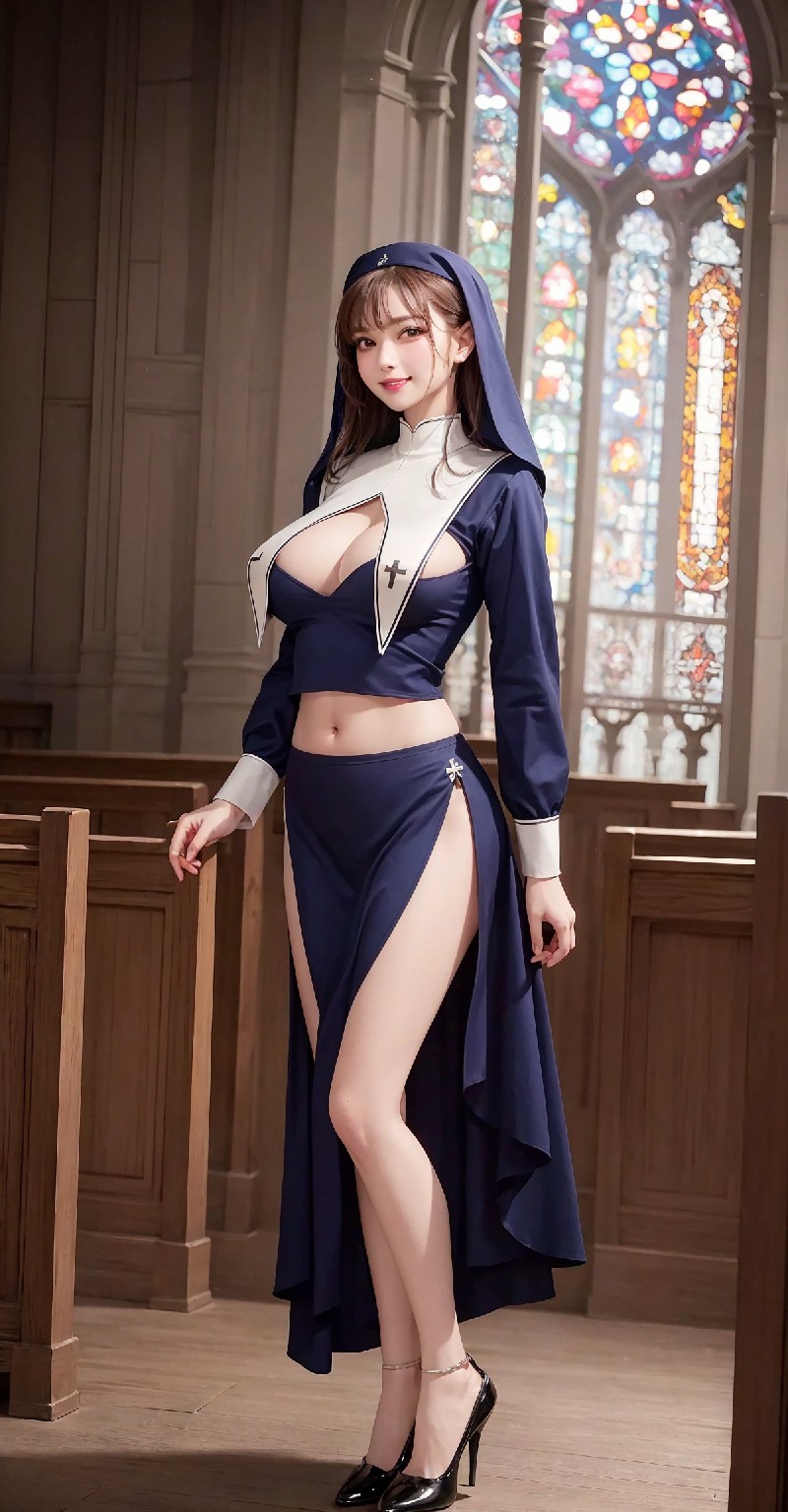 Dirty nun-church