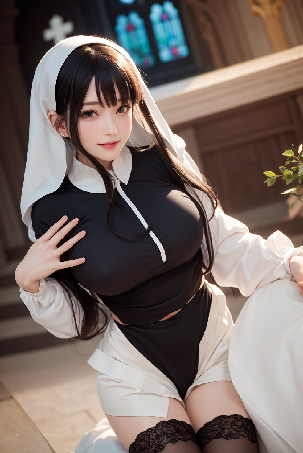 Dirty nun-church