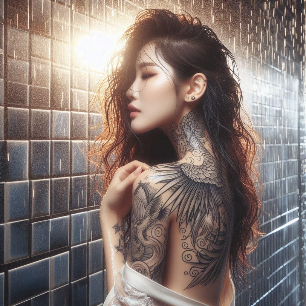 妹子洗澡
