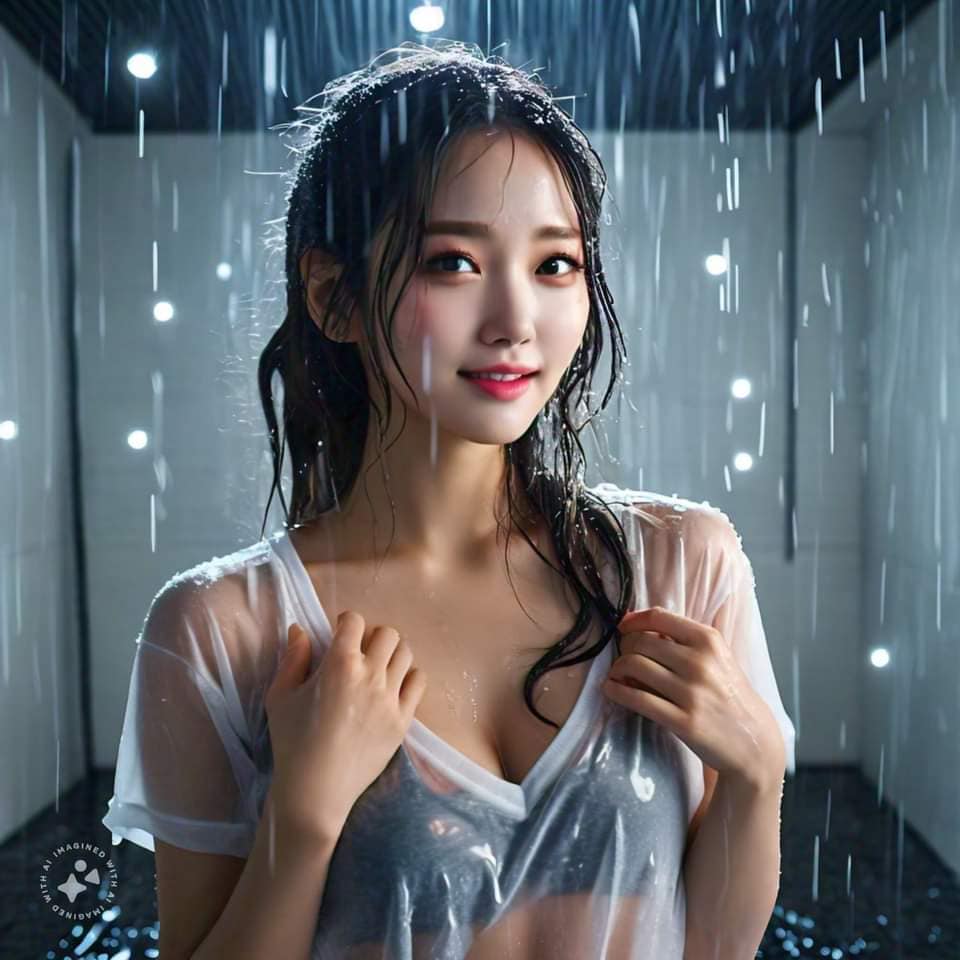 妹子洗澡
