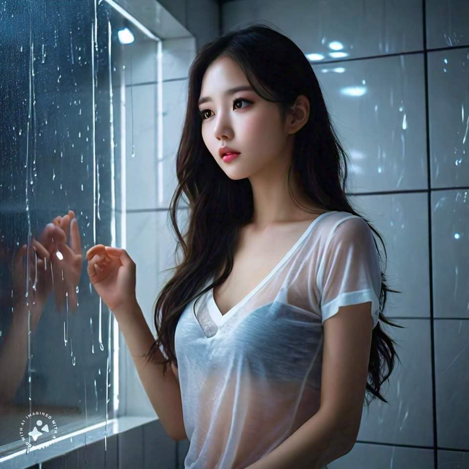 妹子洗澡