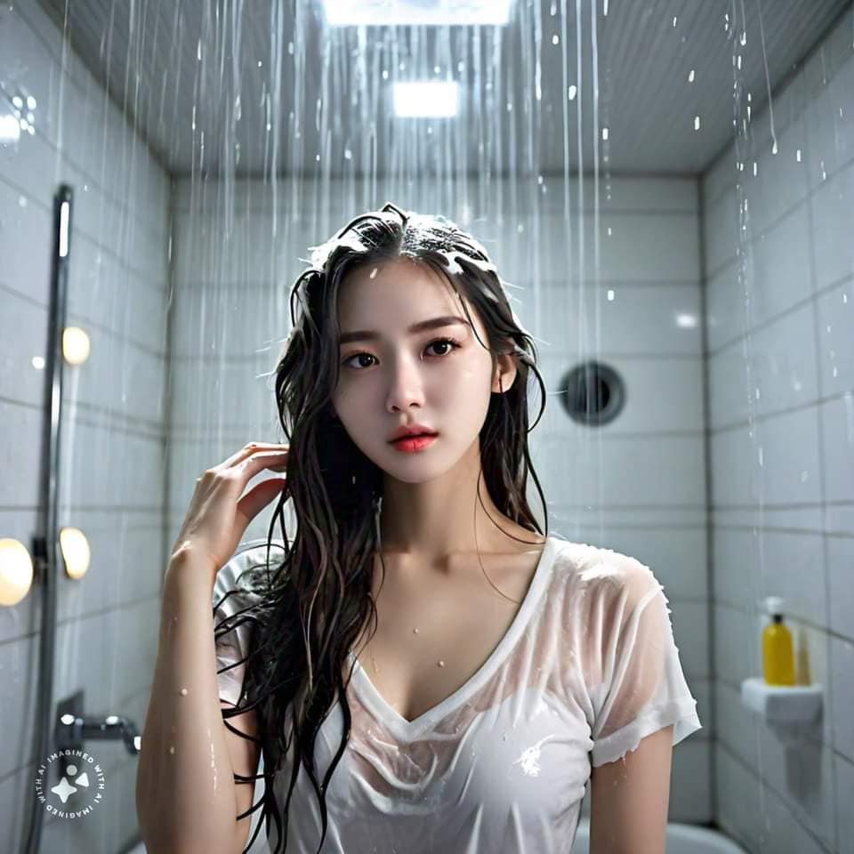 妹子洗澡