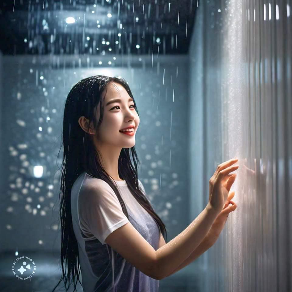 妹子洗澡