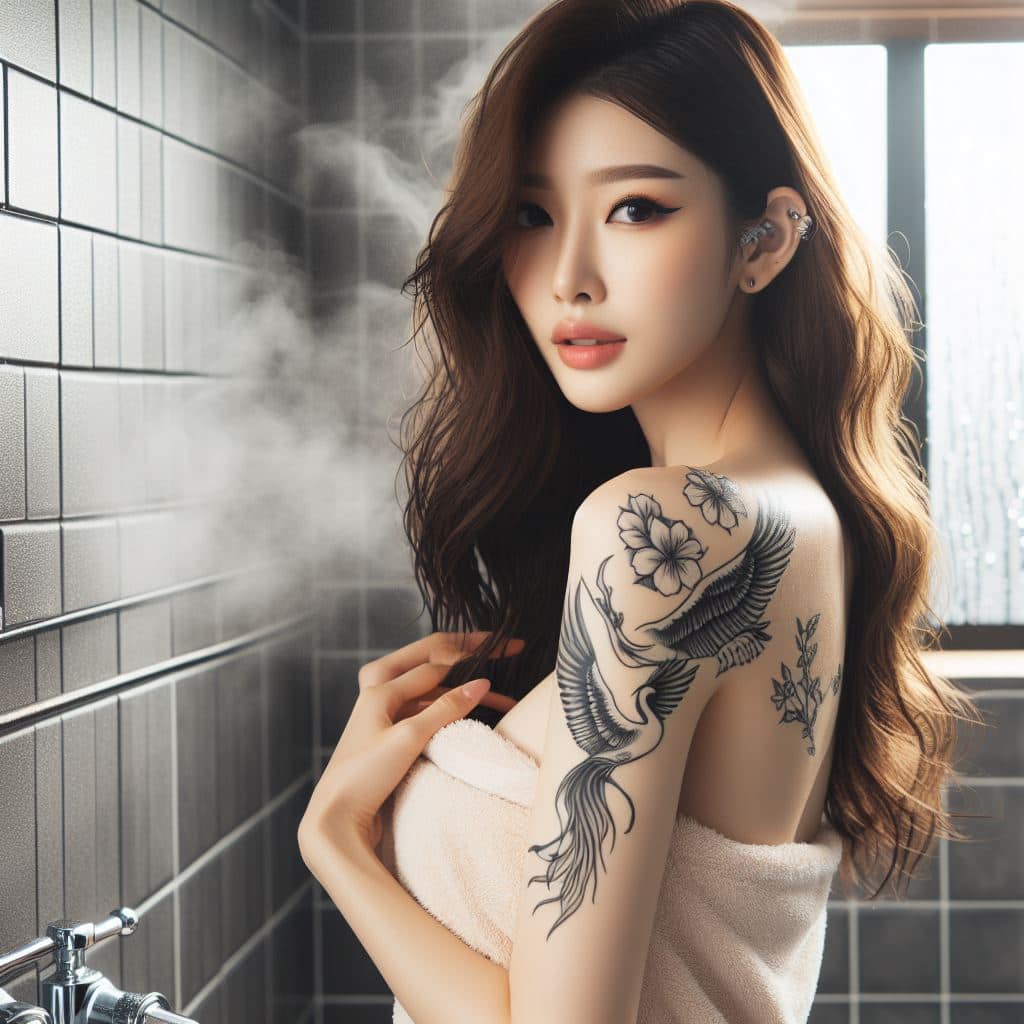 妹子洗澡