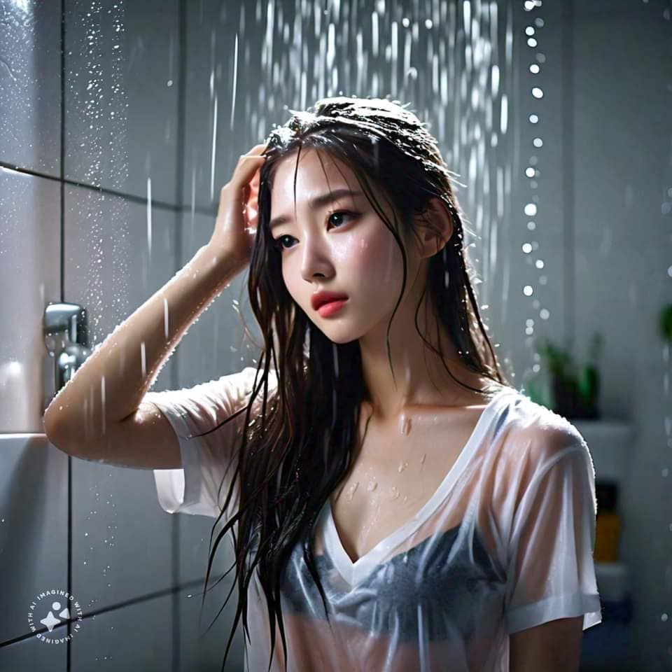 妹子洗澡