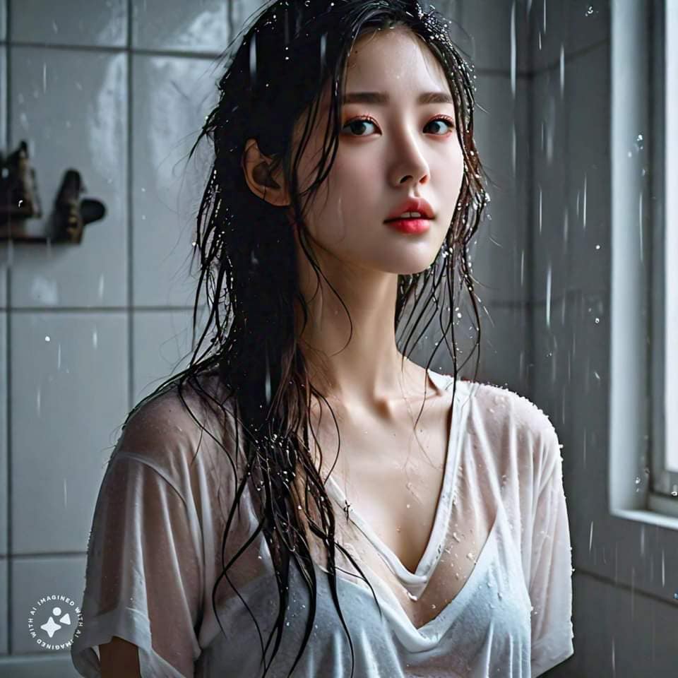 妹子洗澡