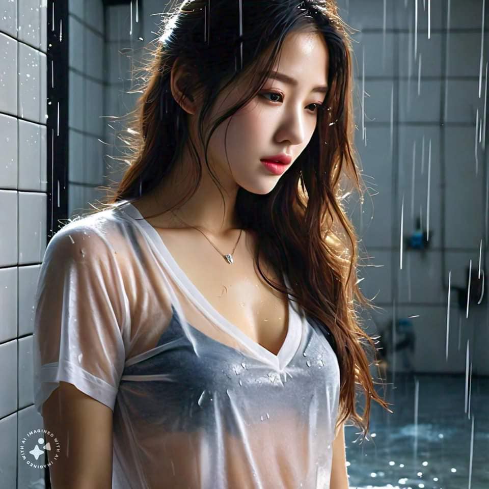 妹子洗澡
