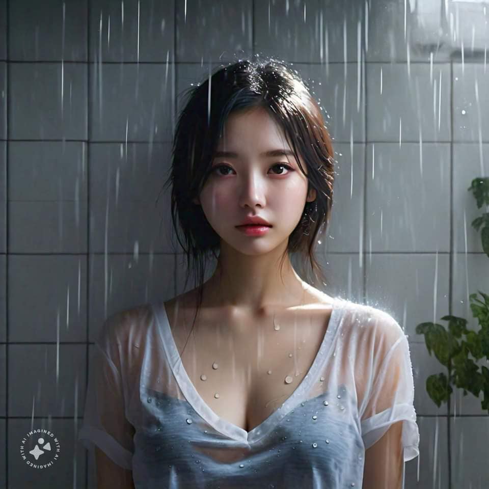 妹子洗澡