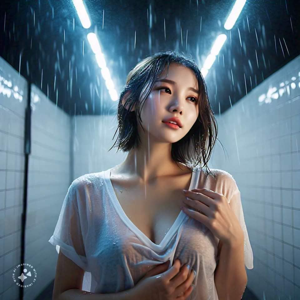 妹子洗澡