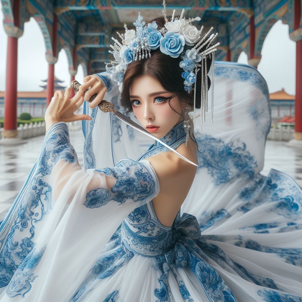 妹子舞刀弄劍