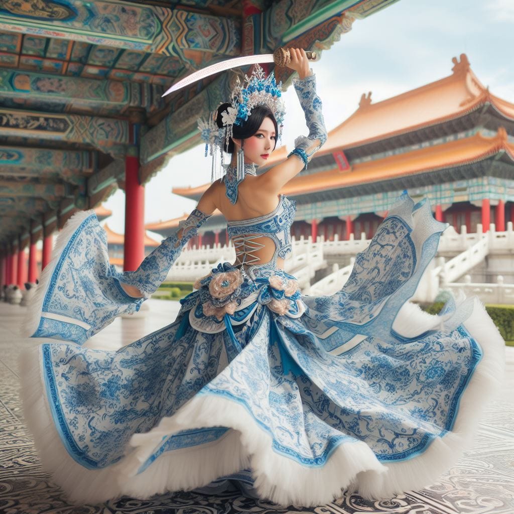 妹子舞刀弄劍