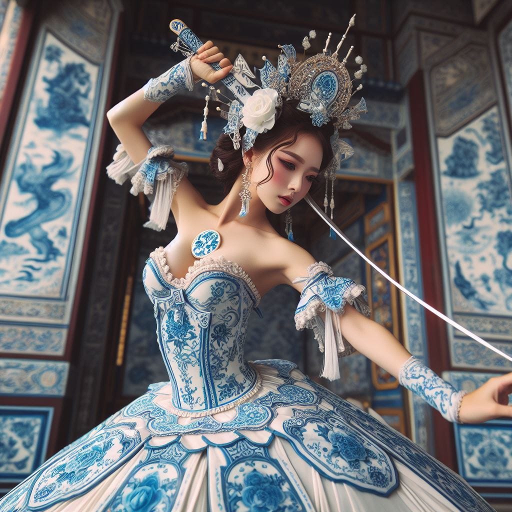 妹子舞刀弄劍