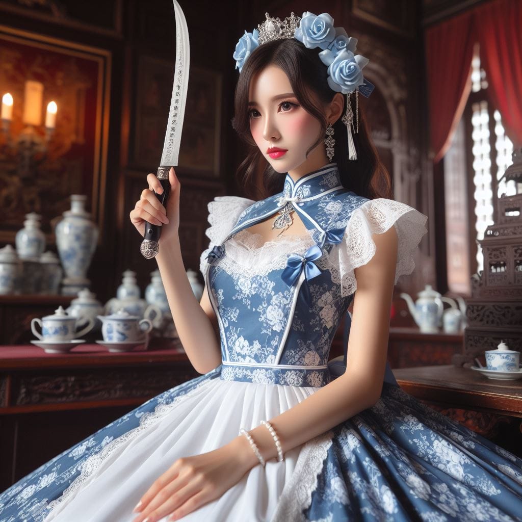 妹子舞刀弄劍