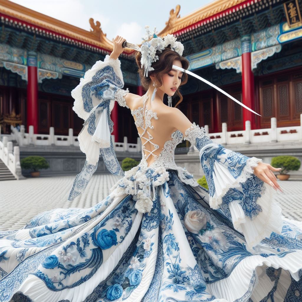 妹子舞刀弄劍