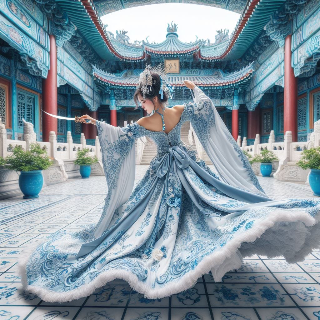 妹子舞刀弄劍