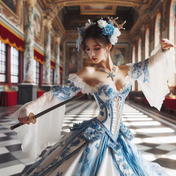 妹子舞刀弄劍