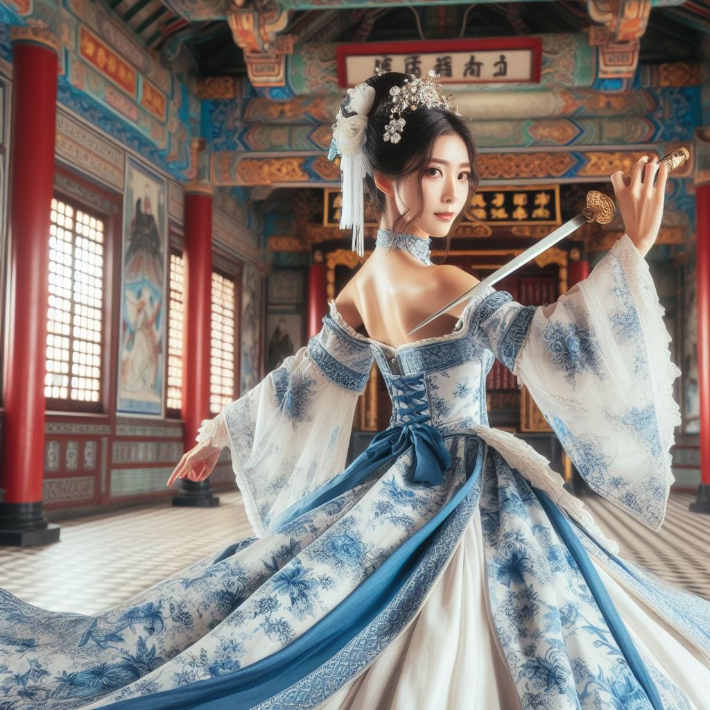 妹子舞刀弄劍
